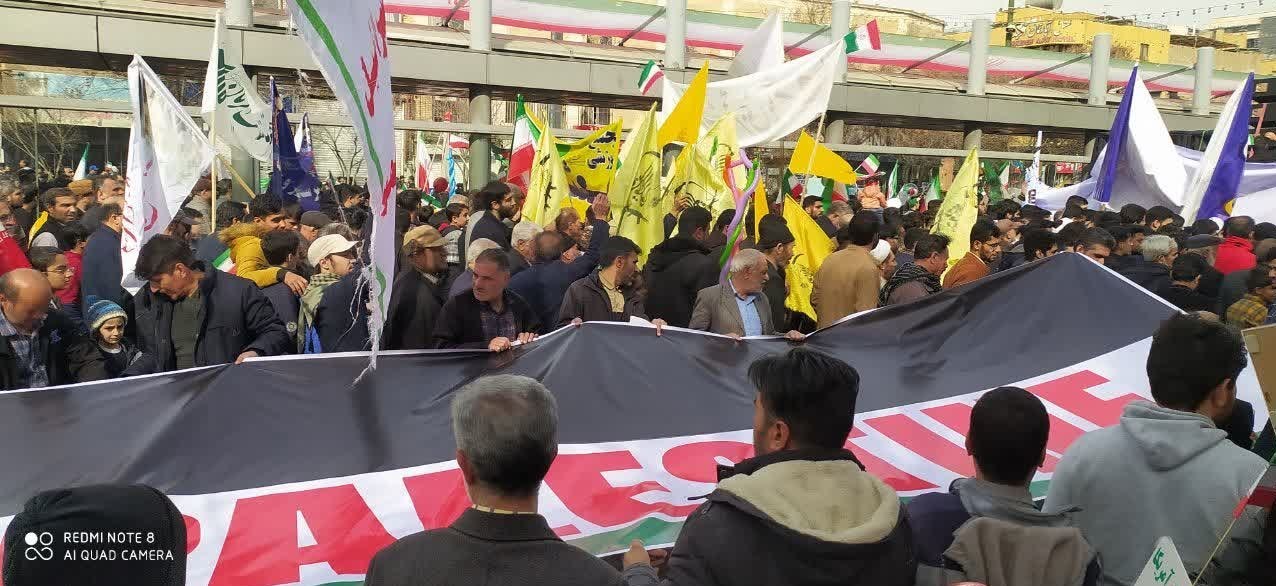کشور افغانستان , راهپیمایی 22 بهمن , لشکر فاطمیون ,