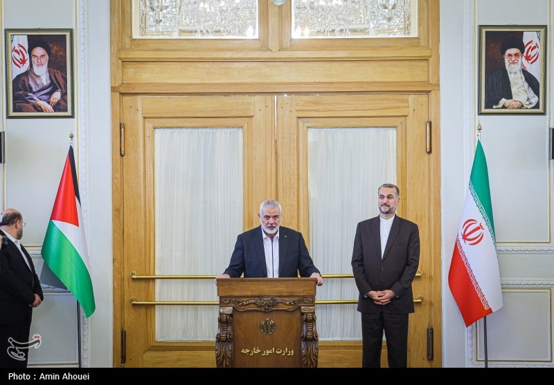 فلسطین , رژیم صهیونیستی (اسرائیل) , جمهوری اسلامی ایران , جنبش مقاومت اسلامی |حماس , اسماعیل هنیه ,