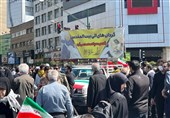 شرکت گردان‌های الی بیت المقدس سپاه در راهپیمایی روز قدس