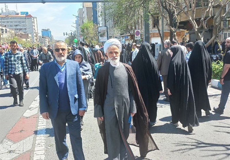 راهپیمایی روز قدس , علی اکبر ناطق نوری , محمدرضا فلاح زاده , 