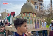 راهپیمایی طوفان الاحرار در صیدا؛ خاستگاه مقاومت لبنان