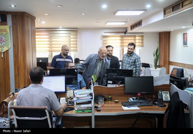 حضور رییس ستاد انتخابات در خبرگزاری تسنیم