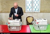 قالیباف رای خود را ثبت کرد