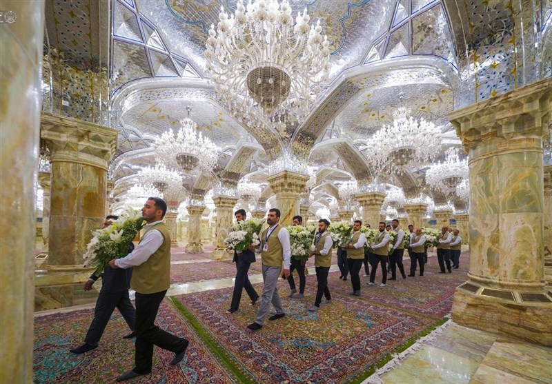 امام علی (ع) , امام رضا (ع) , شهر نجف اشرف , 