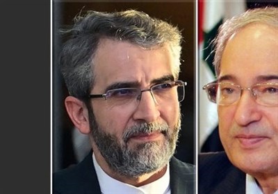 گفت‌وگوی تلفنی وزیر خارجه سوریه با باقری