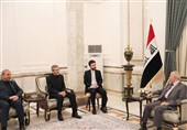دیدار علی باقری با رئیس جمهور عراق