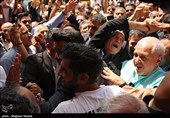 حضور مسعود پزشکیان در شعبه اخذ رأی