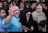 حضور مسعود پزشکیان در شعبه اخذ رأی