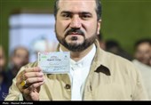 حضور سعیدجلیلی در شعبه اخذ رأی