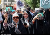 حضور سعیدجلیلی در شعبه اخذ رأی
