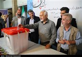 مرحله دوم انتخابات ریاست جمهوری در تالار وحدت