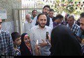 علی بهادری جهرمی سخنگوی دولت در شعبه اخذ رای مسجد النبی