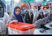 ساعات پایانی انتخابات ریاست جمهوری در امامزاده صالح (ع)