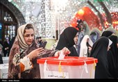 ساعات پایانی انتخابات ریاست جمهوری در امامزاده صالح (ع)