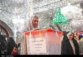 ساعات پایانی انتخابات ریاست جمهوری در امامزاده صالح (ع)