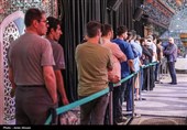 ساعات پایانی انتخابات ریاست جمهوری در امامزاده صالح (ع)