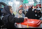 ساعات پایانی انتخابات ریاست جمهوری در امامزاده صالح (ع)