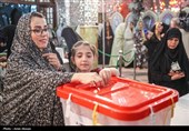 ساعات پایانی انتخابات ریاست جمهوری در امامزاده صالح (ع)