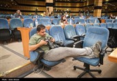 حاشیه حضور خبرنگاران در ستاد انتخابات کشور