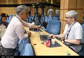حاشیه حضور خبرنگاران در ستاد انتخابات کشور