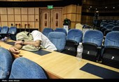 حاشیه حضور خبرنگاران در ستاد انتخابات کشور