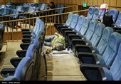 حاشیه حضور خبرنگاران در ستاد انتخابات کشور