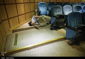 حاشیه حضور خبرنگاران در ستاد انتخابات کشور