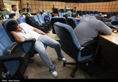 حاشیه حضور خبرنگاران در ستاد انتخابات کشور