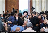 تقدیر از حضور مردم با حضور مسعود پزشکیان