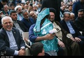 تقدیر از حضور مردم با حضور مسعود پزشکیان