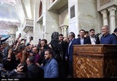 تقدیر از حضور مردم با حضور مسعود پزشکیان