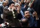 تقدیر از حضور مردم با حضور مسعود پزشکیان