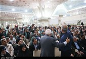 تقدیر از حضور مردم با حضور مسعود پزشکیان