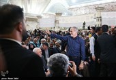تقدیر از حضور مردم با حضور مسعود پزشکیان
