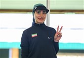 هانیه رستمیان رکورد تپانچه 25 متر ایران را شکست