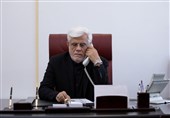 گفت‌وگوی تلفنی عارف با مسئولان ملی و استانی ستاد اربعین در مرز مهران