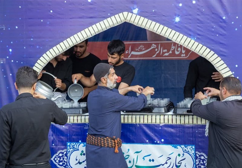 میدان‌داری فرهنگی موکب آبشار عاطفه‌ها