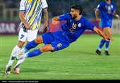 دیدار تیم‌های استقلال ایران و الغرافه قطر