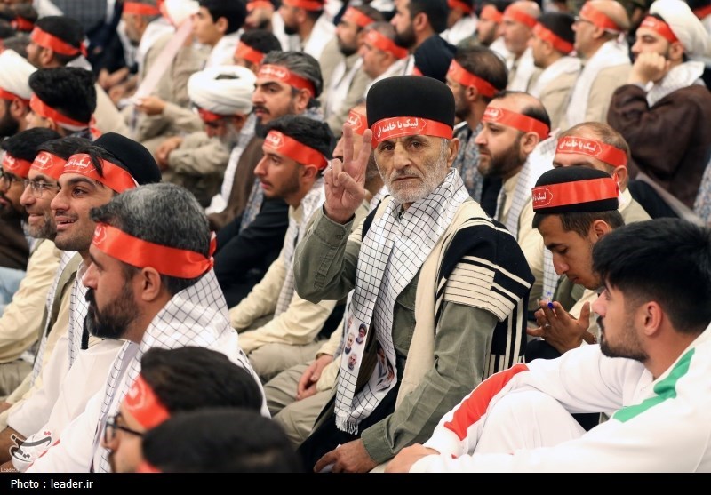دیدار بسیجیان سراسر کشور  با رهبر معظم انقلاب