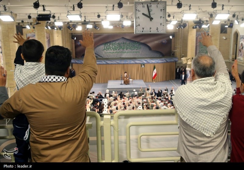 دیدار بسیجیان سراسر کشور  با رهبر معظم انقلاب