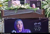 یادبود «ژاله علو» در خانه هنرمندان ایران