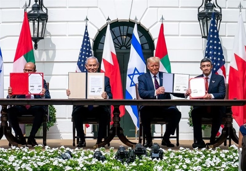 بنیامین نتانیاهو , رژیم صهیونیستی (اسرائیل) , عربستان سعودی , کشور امارات متحده عربی , کشور آمریکا , دونالد ترامپ , 