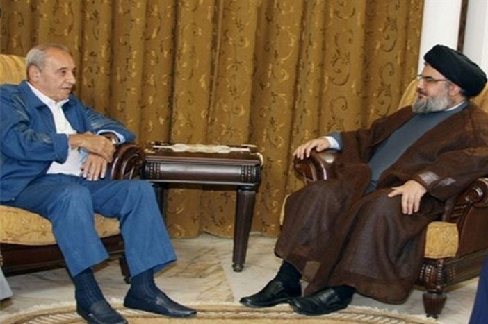 سید حسن نصرالله , نبیه بری ,