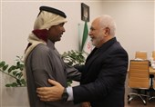 تأکید ظریف و سفیر قطر بر افزایش همکاری‌های تهران-دوحه