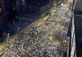 تجمع گسترده مخالفان صربستان در آستانه انتخابات پارلمانی