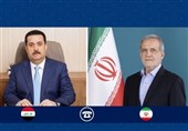 اتصال هاتفی بین رئیس الوزراء العراقی وبزشکیان