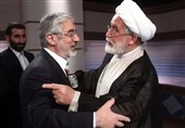تلاش سفت و سخت کروبی برای تداوم حصر موسوی