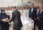 عیادت مسئولان دانشگاه تهران از رحماندوست