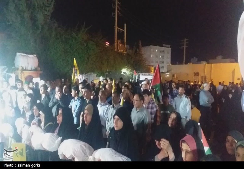 برگزاری اجتماع بوشهری‌ها در حمایت از کودکان غزه
