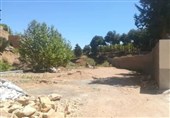 توقف دیوارگذاری غیرمجاز در حریم رودخانه قلات